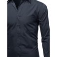 thumbnail image 6 of FashionOutfit Men's Regular Fit Dress Shirt, 6 of 6