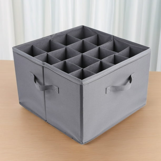 Organizador Almacenamiento Zapatos Calzado Plegable Contenedor Tela Con Tapa Transparente Los Divisores Ajustables Se Adaptan A Hasta 14 Pares para Deporte Sandalias