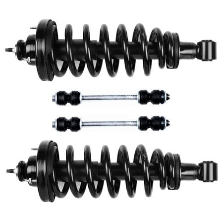 SCITOO 171125 K80898 Rear Strut Spring Assembly Stabilizer Bar Link Kit Fits 2006 2007 2008 2009 2010 for Ford Explorer