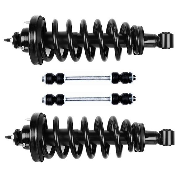 SCITOO 171125 K80898 Rear Strut Spring Assembly Stabilizer Bar Link Kit Fits 2006 2007 2008 2009 2010 for Ford Explorer