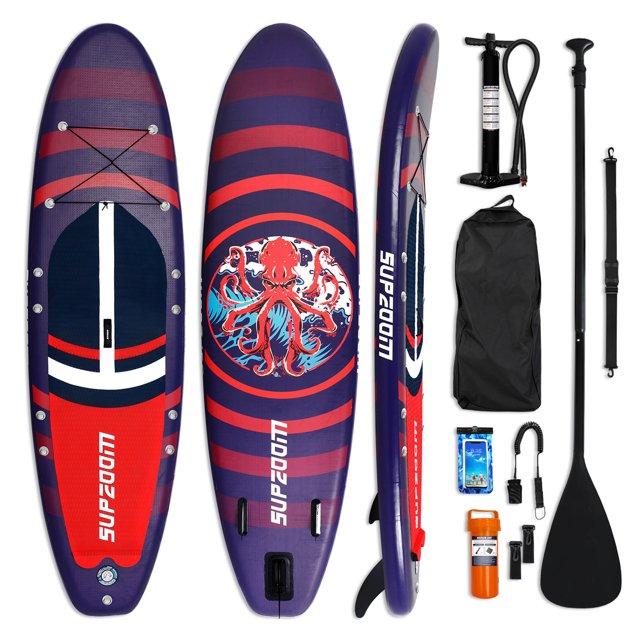 10 Ft Inflatable Stand Up Paddle Board Kit SUP Pump Backpack Surfing Adult Youth Yescom Modern