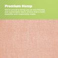 thumbnail image 4 of Hemp Fabric 6x16" Neck Roll Pillowcase - Soft Washable Pillow Cover - Made in USA, Pink, 4 of 8