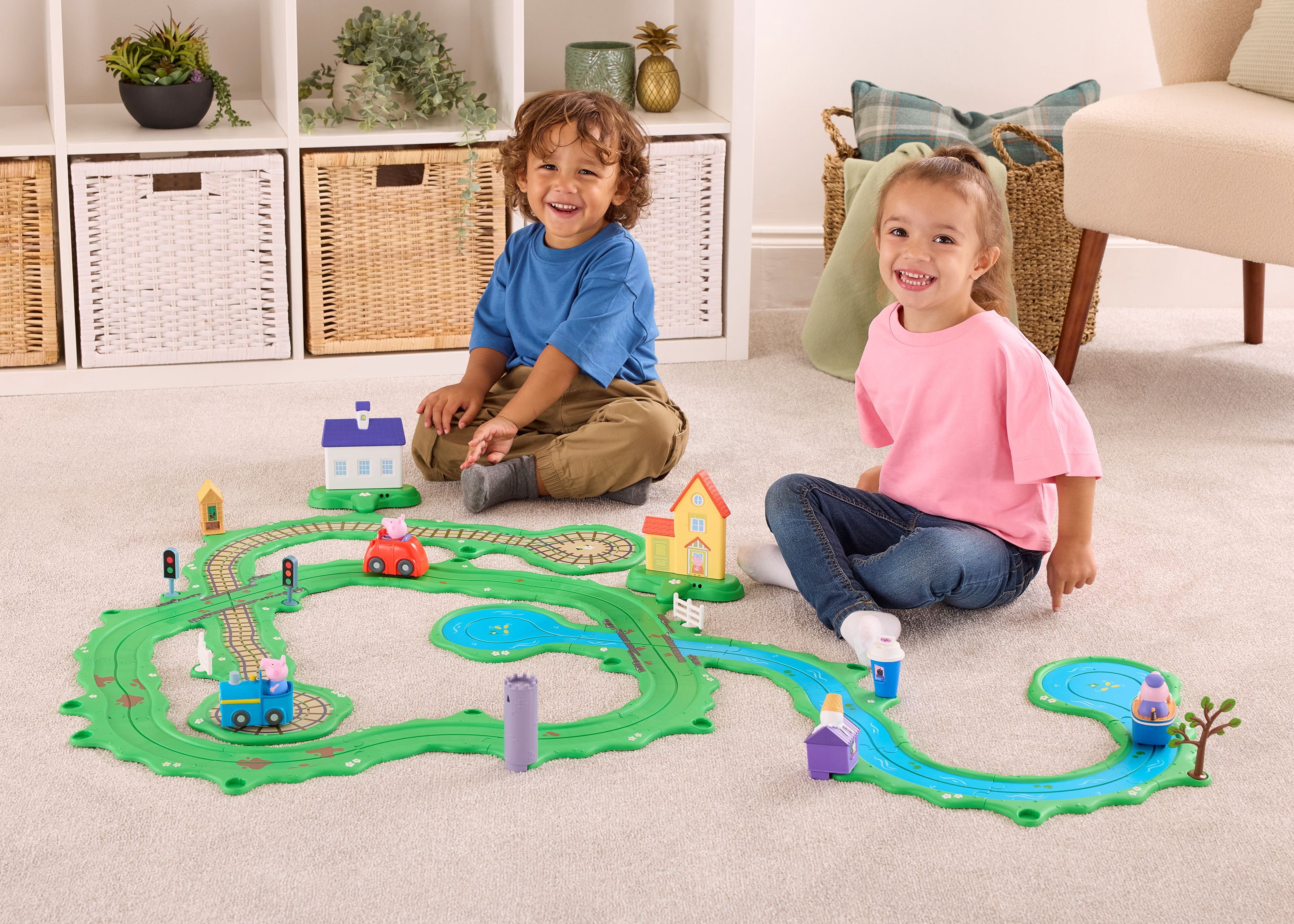 Peppa Pig Whizz-Around Peppa's Great Big World Set