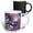 Multicolor, variant on 3drose, Gorgeous Blue Unicorn Watercolor Fantasy Art, 15oz Two-tone Blue Mug