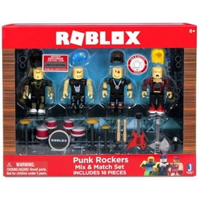 Roblox Action Collection Robot Riot Four Figure Pack Includes Exclusive Virtual Item Walmart Com Walmart Com - roblox robot riot mix match 4 action figure pack c3muhq0s