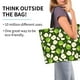 thumbnail image 2 of Balery Green Fruit Bolsa Tote Estilo Estético con Cremalleras, Bolsa de Hombro, Bolsa de Compras Grande y Plegable, 2 of 8