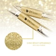 thumbnail image 2 of DUcare Makeup Brushes Duo End Foundation Powder Buffer and Contour Synthetic Cosmetic Tools 2Pcs Christmas Gift, 2 of 9