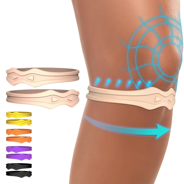 Soporte de rótula Fitgeno con correa para la rodilla para aliviar el dolor de los tendones