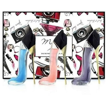 High Heel Perfume Gift Set Box for Women, Eau de Parfum 1oz (3Pack)