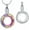 Customize, variant on Crystal Circle of Life Memorial Pendant Cremation Jewelry Urn Necklace for Ashes Memorial Pendant Loved Ones Eternity Keepsake for Women Men