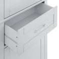 thumbnail image 6 of 60 in Bathroom cabinets, storage cabinets, cupboards, storage cabinets with doors, display cabinets with open shelves, freestanding living room floor cabinets, home office  Gray, 6 of 6