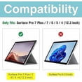 thumbnail image 2 of REQO Case Compatible with Microsoft Surface Pro 7 Plus/Pro 7 / Pro 6 / Pro 5 / Pro 4:with Pen Holder Portable Hybrid Shock-Proof Cover Rotatable Hook&Loop Handle, Shoulder Strap, 2 of 7