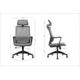 thumbnail image 2 of Ann Office Chair, Grey, 2 of 6