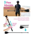 thumbnail image 4 of 10'6" Inflatable Stand Up Paddle Board for Adults, Non-Slip EVA, Camera Mount, BLUSHDREAM, 4 of 8