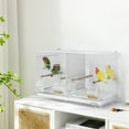 thumbnail image 3 of Willow 24'' Bird Cage In White, 3 of 15
