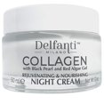 thumbnail image 1 of Delfanti-Milano COLÁGENO REJUVENECEDOR Y NUTRITIVO Crema de Noche Hidratante para Rostro y Cuello con PERLA NEGRA y GEL DE ALGAS ROJAS Hecho en Italia, 1 of 5