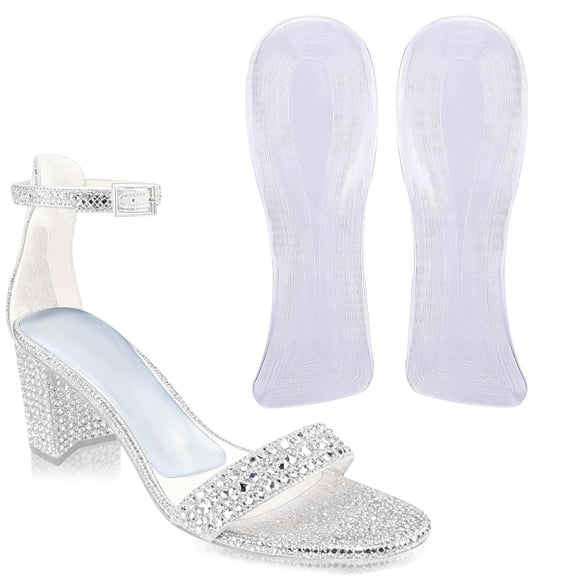 Plantillas de gel para talón QZFQZF, almohadillas cómodas para mujer, talla US 6-7.5
