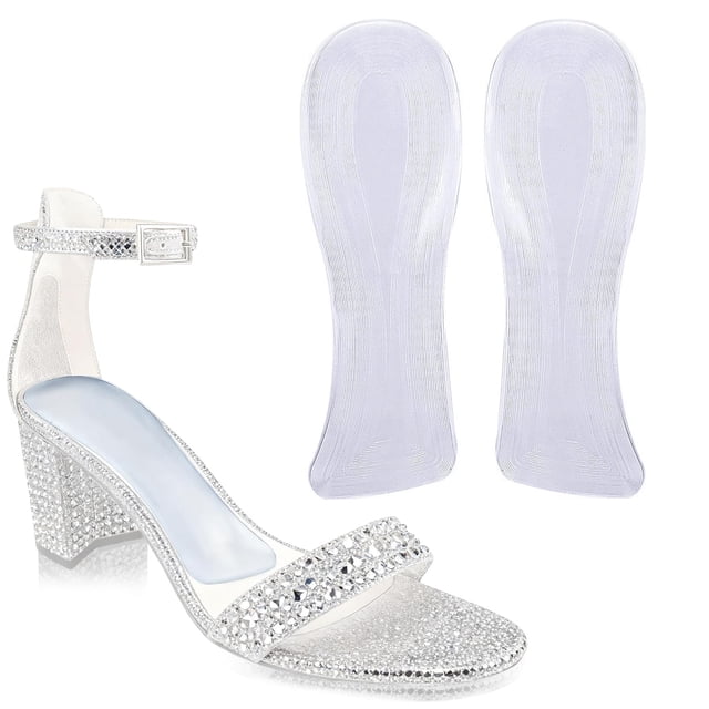 Plantillas de gel para talón QZFQZF, almohadillas cómodas para mujer, talla US 6-7.5