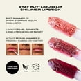 thumbnail image 3 of Milani Stay Put Liquid Lip Shimmer Lipstick, Cheers, 3 of 10