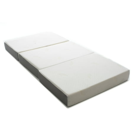 Milliard 6-Inch Memory Foam Tri-fold Mattress with Ultra Soft Removable
