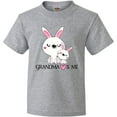 thumbnail image 3 of Inktastic Grandma Loves Me- bunny family Youth T-Shirt, 3 of 5