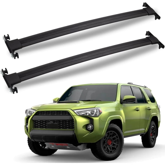 For 2010-2024 Toyota 4Runner  Style Roof Rack Rail Cross Bars Cargo Carrier
