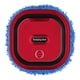 thumbnail image 1 of Robot aspirador inteligente, aspirador húmedo y seco, delgado, con carga USB, para casa inteligente. Rojo, 1 of 9