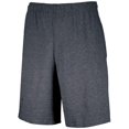thumbnail image 1 of Adult Basic Cotton Pocket Shorts, Black Heather - 2XL, 1 of 1
