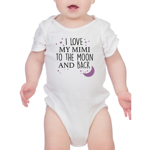 I Love My Mimi Infant Bodysuit, Newborn