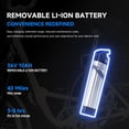 thumbnail image 3 of 250W Electric Bike，24" 3 Wheel Folding Electric Bicycle for Adults,36V Removable Battery, 3 of 7