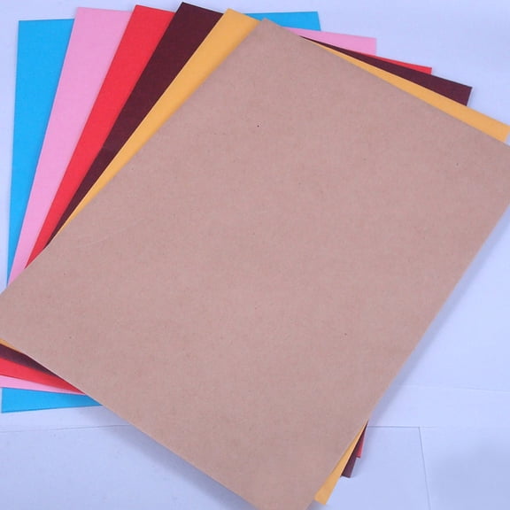 KALLORY 40Pcs Simple Storage Self Seal Envelopes in Assorted Colors for Card Sending and Office Supplies