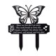 thumbnail image 3 of Marcador de tumba, decoración de patio, placa de cementerio decorativa confiable, estaca de tumba para 15 cm x 136 cm, 3 of 9