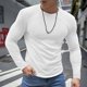 thumbnail image 1 of Ceisia Men's Casual Striped Half Button Round Neck Pullover with Pocket Daily Fashion Top Gift, 1 of 6