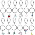 thumbnail image 2 of Llavero Chapado en plata de aleación de Zinc para mujeres y hombres, regalo para amantes, llavero colgante de limón para pareja de bodas, gran oferta, envío directo, 2 of 4