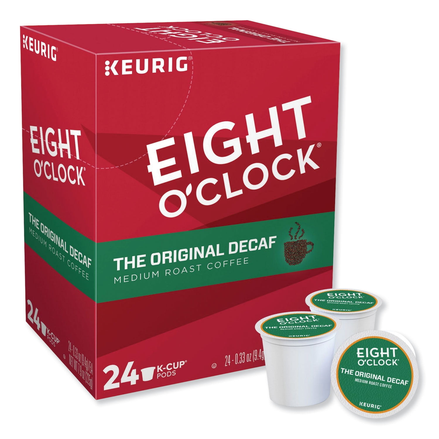 Eight O'Clock The Original Decaf Medium Roast K-Cup Coffee Pod 24/Box