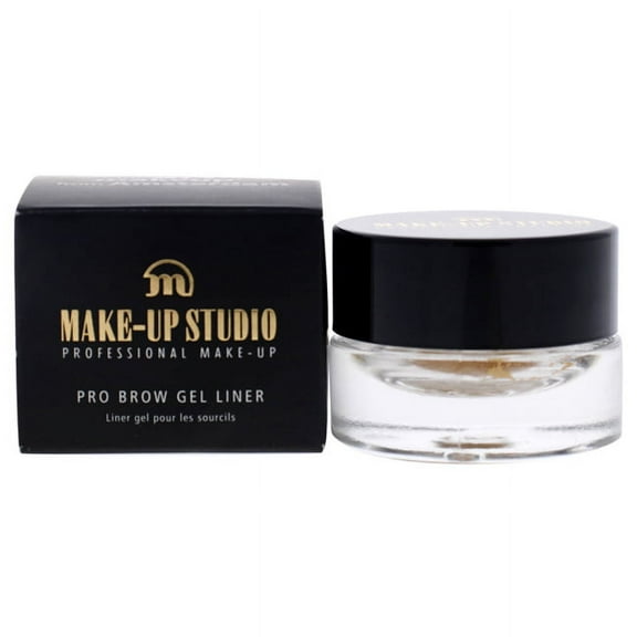 Make-Up Studio Amsterdam Pro Brow Gel Liner, Warm Blond, 0.17 oz
