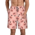 thumbnail image 1 of Fotbe Smiling Pink Pumpkins Trajes de Baño Estampados para Hombre, Shorts de Verano de Secado Rápido, Ropa de Playa, Bañadores-3X-Large, 1 of 6