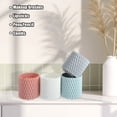 thumbnail image 6 of Unique Bargains 1 Pcs 360° Rotating Makeup Organizer Makeup Brush Holder Organizer Multi-Functional Pen Holder gray, 6 of 7