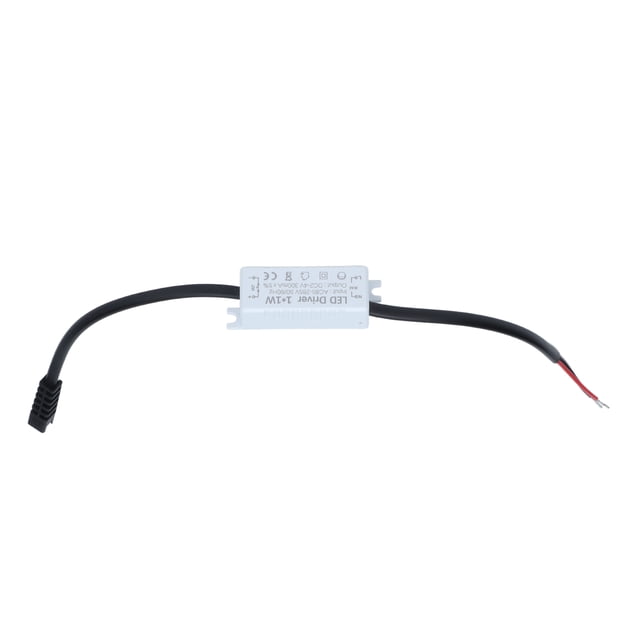 Conductor Del LED, Actual 300mA 1x1W LED Power Driver ABS Shell Para La Luz Del LED Para El Proyecto Informático