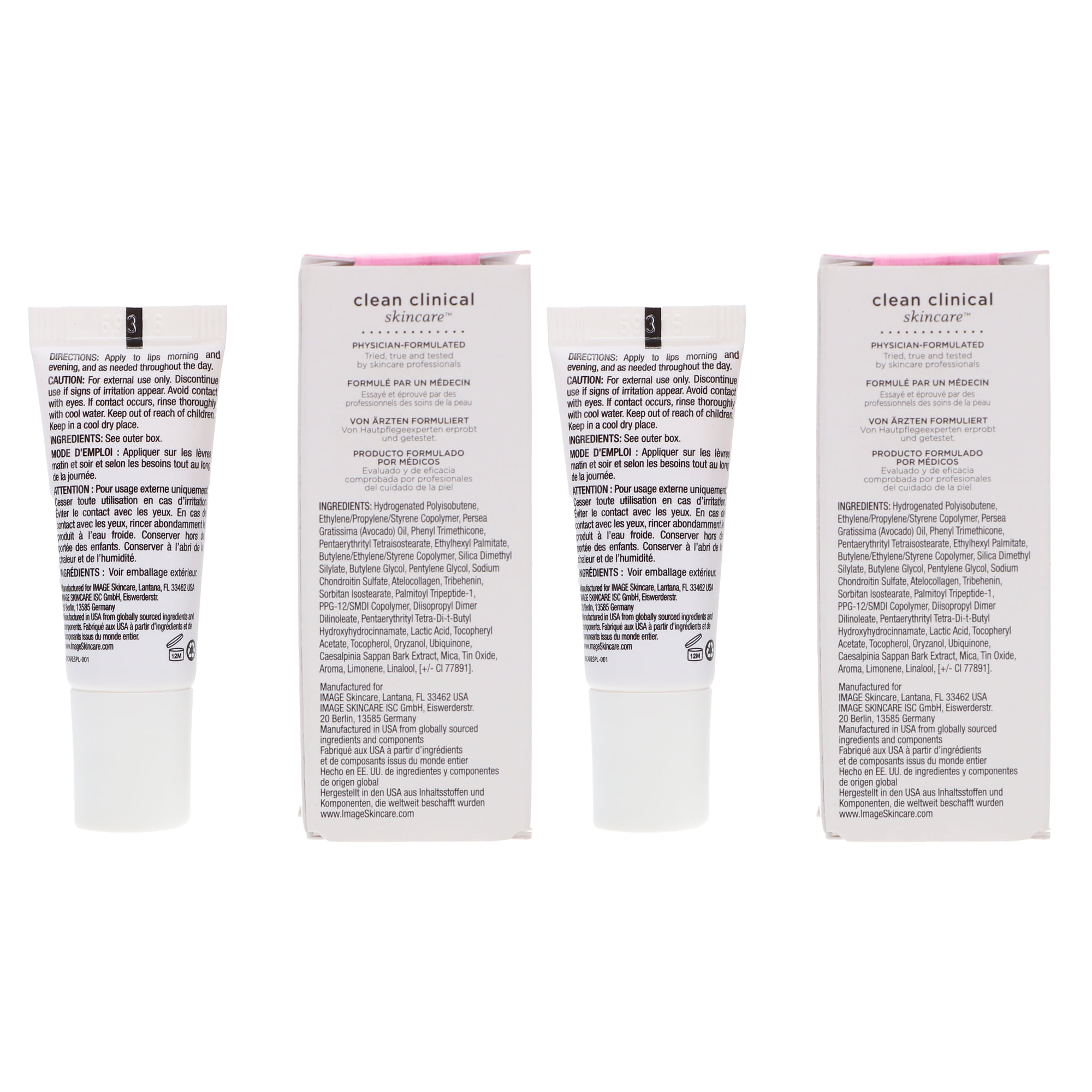 IMAGE Skincare Skin ORMEDIC Sheer Pink Lip Enhancement Complex 0.25 oz 2 Pack