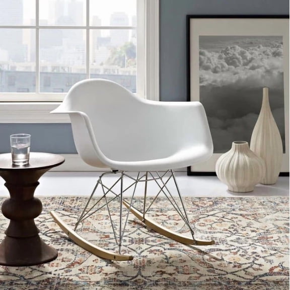White Rocking Chair for children