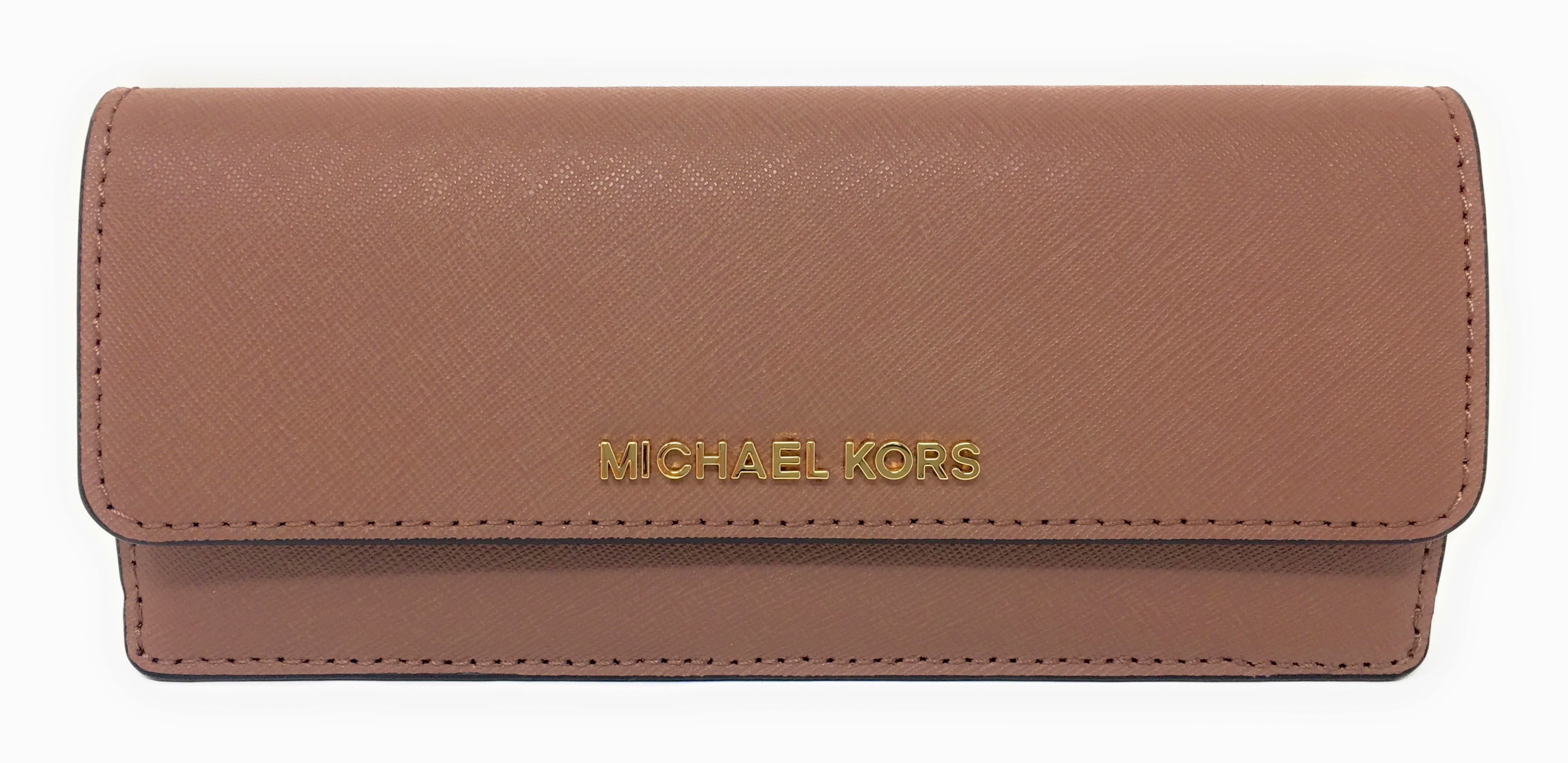 jet set saffiano leather slim wallet