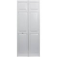 thumbnail image 2 of Seabrooke Raised Panel 24" x 80" White Vinyl Bifold Door, 2 of 5