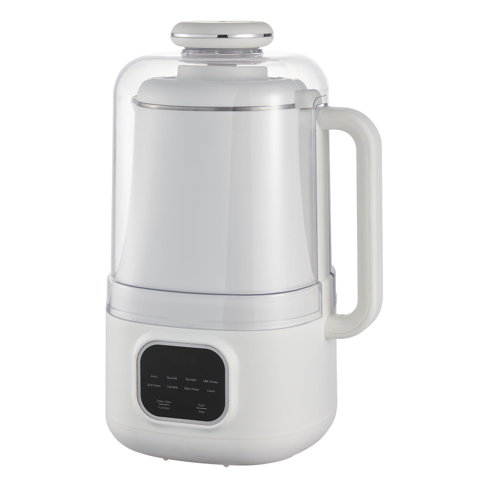 KFFKFF 8-in-1 Nut Milk Maker 34 oz Soy Milk Machine with 200W Blending Power Ideal for Homemade Oat Nut Soy Drinks Juice Milkshakes Rice Cereal and Plant-Based Beverages