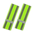 thumbnail image 1 of Pantalones de bicicleta reflectantes 2x Bandas de tobillo Pantalones de bicicleta ajustables Corres del brazalete Bandas de pantalones para ciclismo, 1 of 8