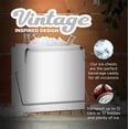 thumbnail image 3 of Creative Outdoor Retro Cooler 12-Qt Outdoor Vintage Cooler Ice Chest for Drinks, White, 3 of 9