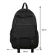 thumbnail image 4 of Mochila de mujer Mochilas de viaje de moda Gran capacidad para adolescentes (Negro) Ehuebsd Para Estrenar, 4 of 9