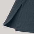 thumbnail image 6 of yillto Women Plus Size Blouse Ruffle Short Sleeve Dressy Fashion Tunic Tops Crewneck Loose Business Shirts, 6 of 7
