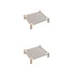 thumbnail image 4 of Greeniant Cama para perros de tela de transpirable - A prueba de humedad para descansar Cama para mascotas desmontable y lavable Type4 NO4, 4 of 6