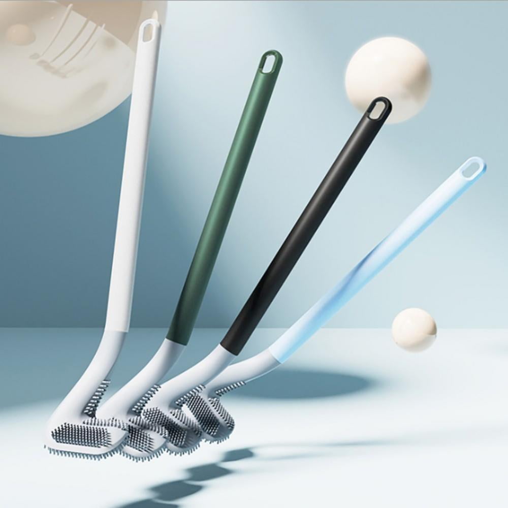 Golf Toilet Brush Soft Rubber Long Handle No Dead Angle Toilet Cleaning